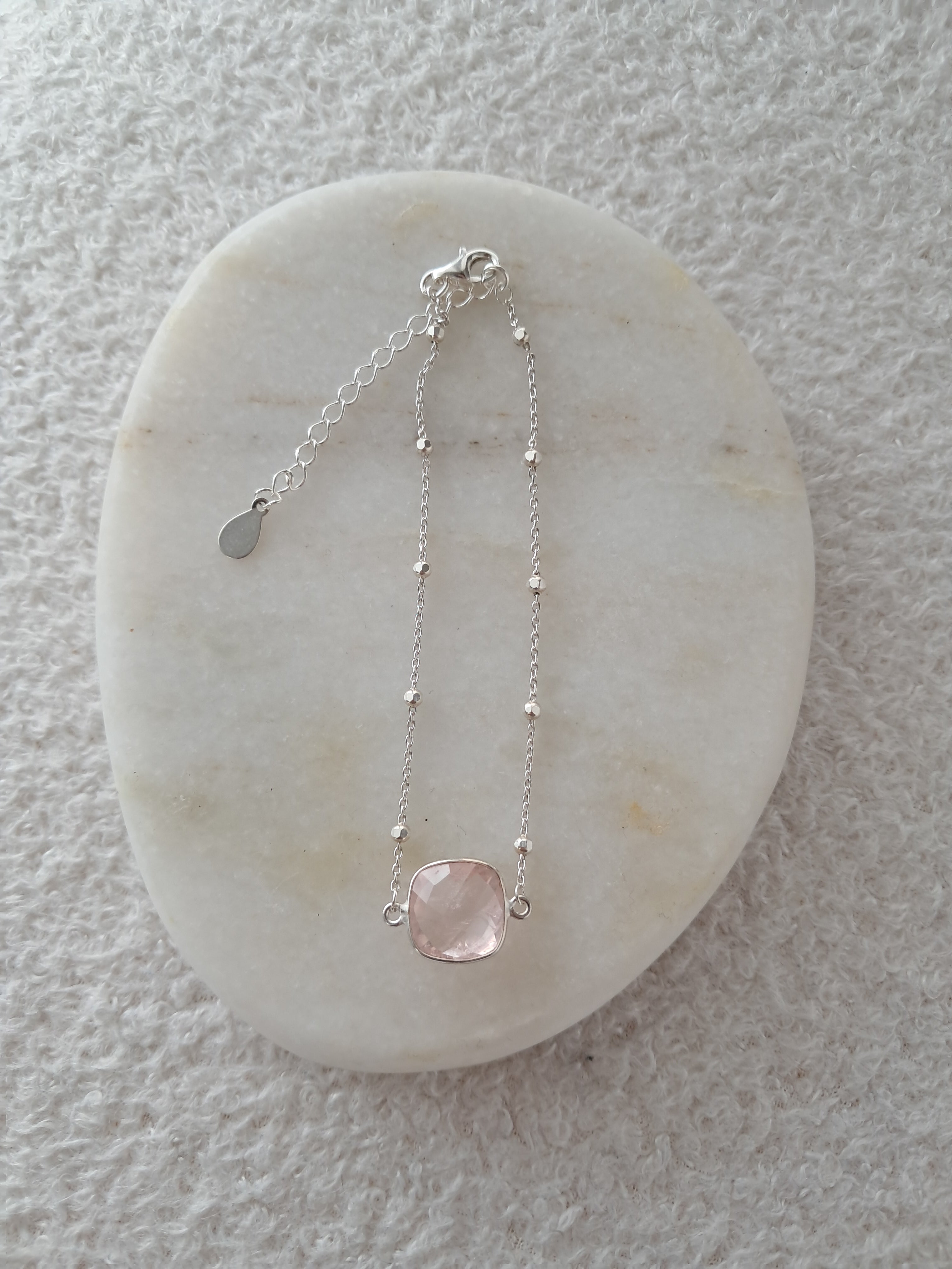 Bracelet Jessica quartz rose
